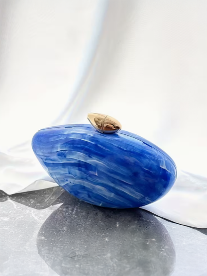 Marble Elegance Clutch