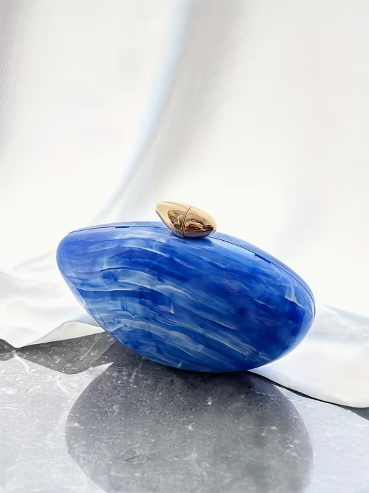 Marble Elegance Clutch