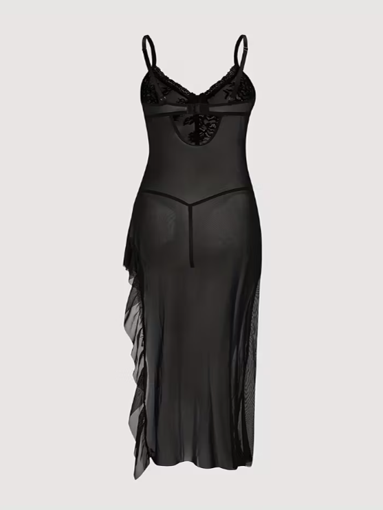 Sheer Desire Nighty Plus Size Lingerie Set