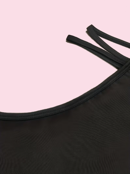 Asymmetrical Santa Bow Plus Size Top