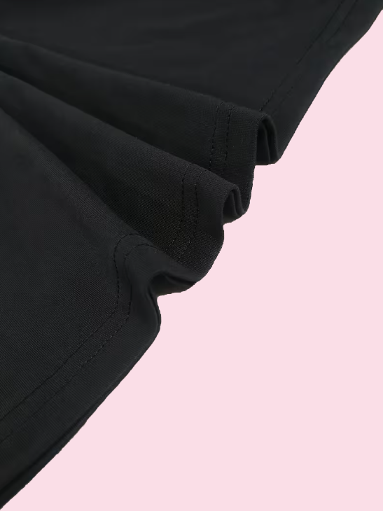 Asymmetrical Santa Bow Plus Size Top