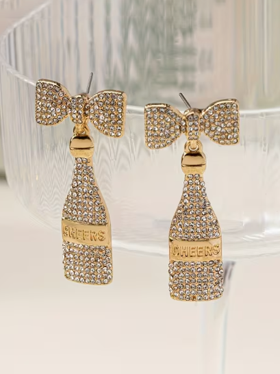 Cheers Rhinestone Earrings