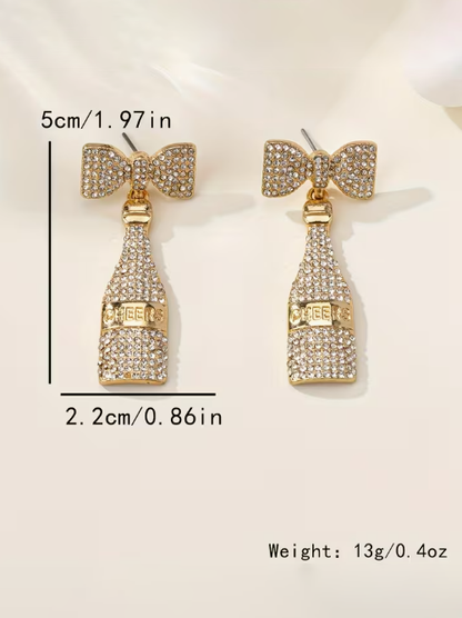 Cheers Rhinestone Earrings