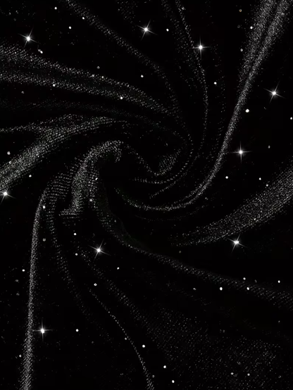 Simone Sparkling Velvet Plus Size Skirt