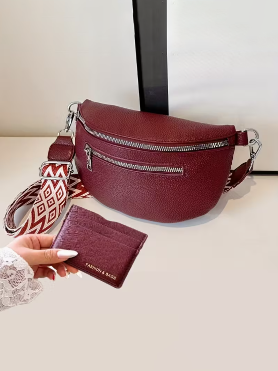 Two Piece Crossbody And Wallet