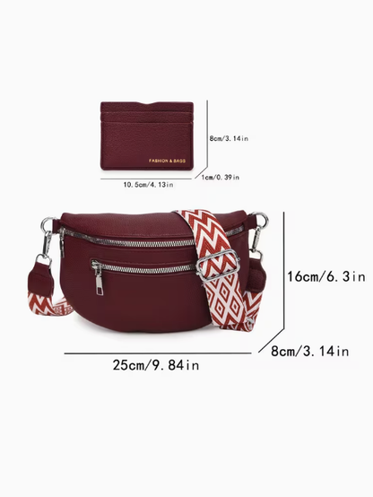 Two Piece Crossbody And Wallet