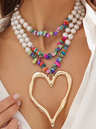 Color Me Love Pearl Necklace