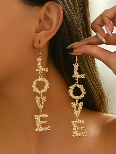 Love Layered Dangle Earring