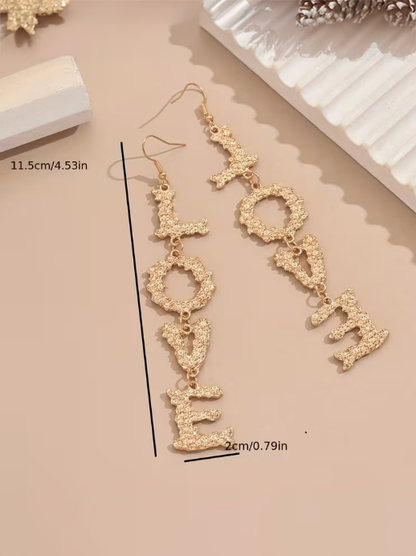 Love Layered Dangle Earring