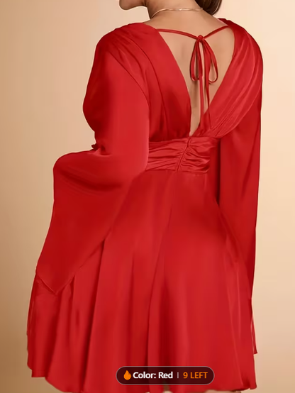 Clementine A-line Plus Size Cocktail Dress