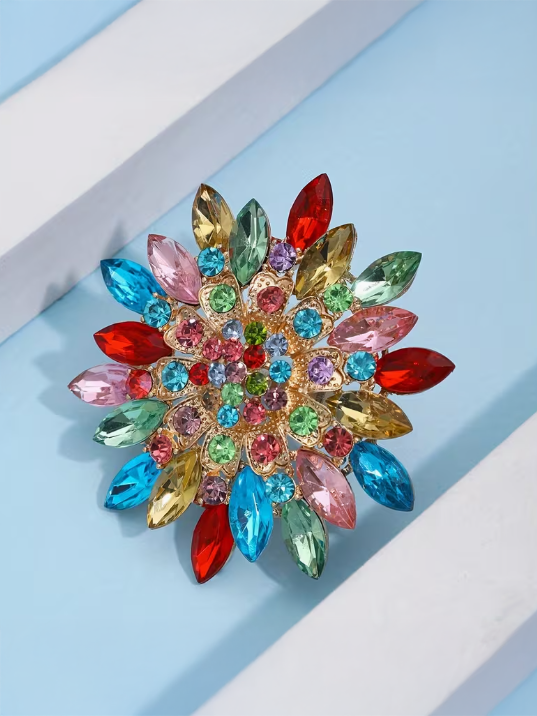 Crystal Statement Ring