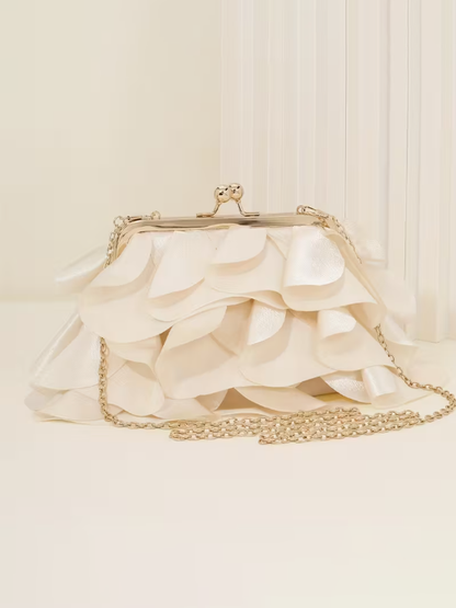 Romantic Ruffle Layered Evening Bag
