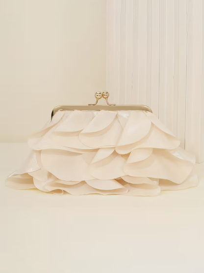 Romantic Ruffle Layered Evening Bag