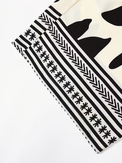 Macy Botanical Plus Size Shorts