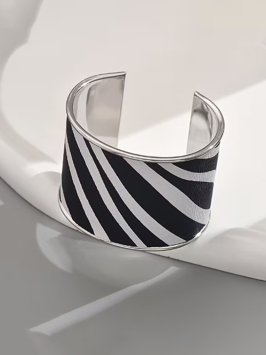 Zebra Cuff Bracelet