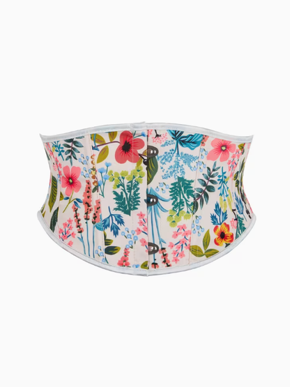 Floral Garden Plus Size Corset Belt