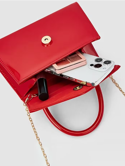 Glossy Classic Handbag
