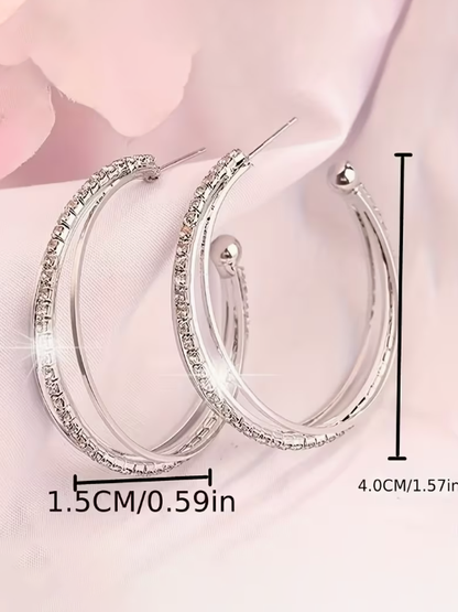 Double Hoop Earrings