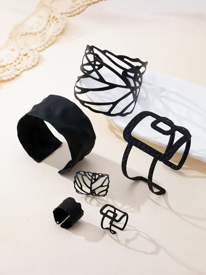 The Statement Bracelet and Ring Set