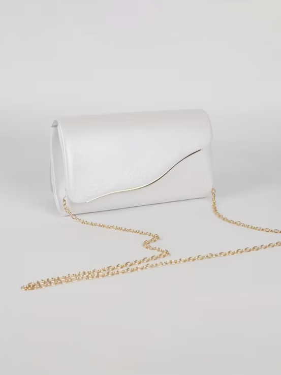 Sleek Curve Evening Bag