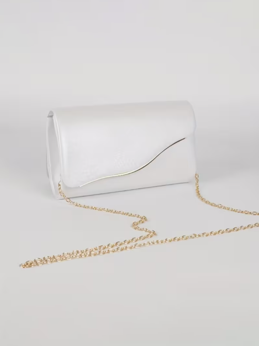 Sleek Curve Evening Bag