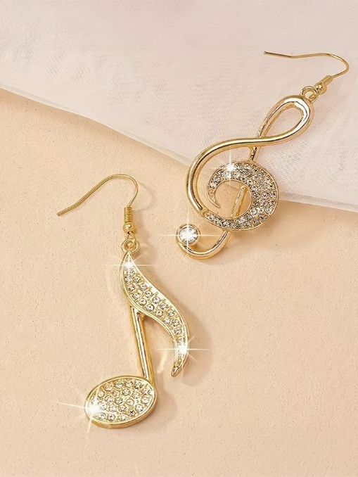 Music Note Earrings