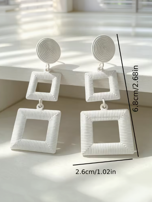 Geo Statement Earrings