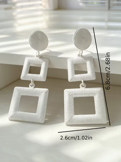 Geo Statement Earrings