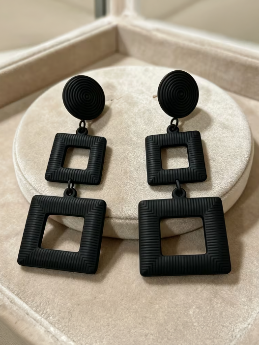 Geo Statement Earrings