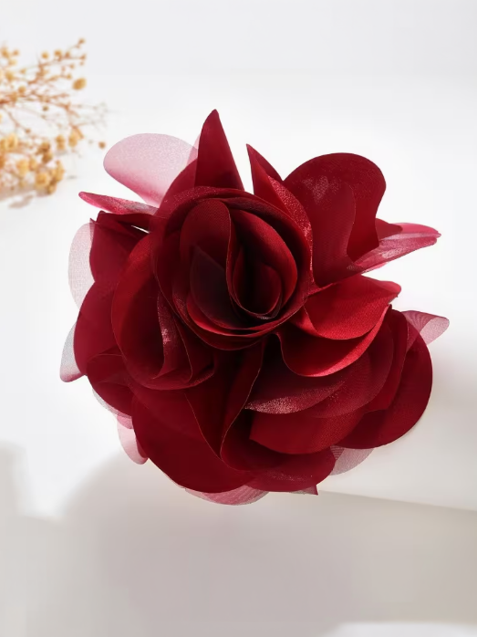 Multi Layered Flower Brooch