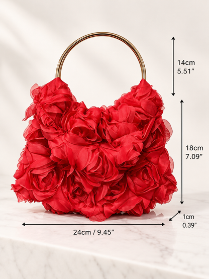 Rosette Evening Bag