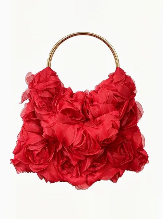 Rosette Evening Bag