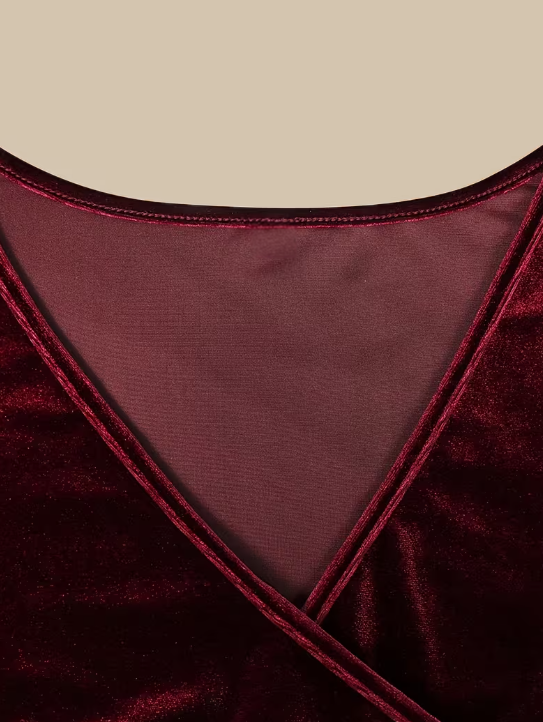 Ruby Velvet Plus Size Dress