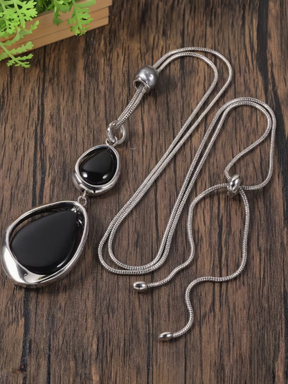 Minimalist Drop Adjustable Necklace