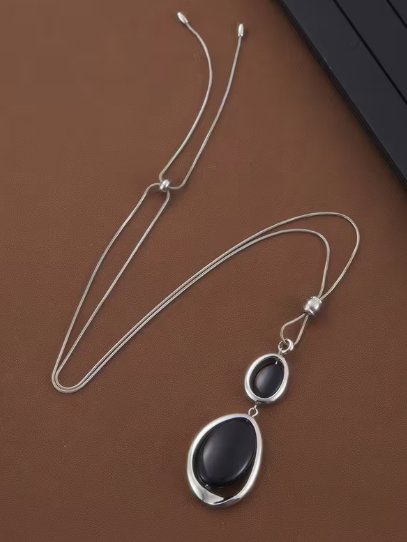Minimalist Drop Adjustable Necklace
