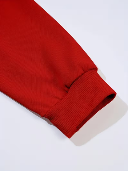 Christmas Crew Neck Plus Size Sweater