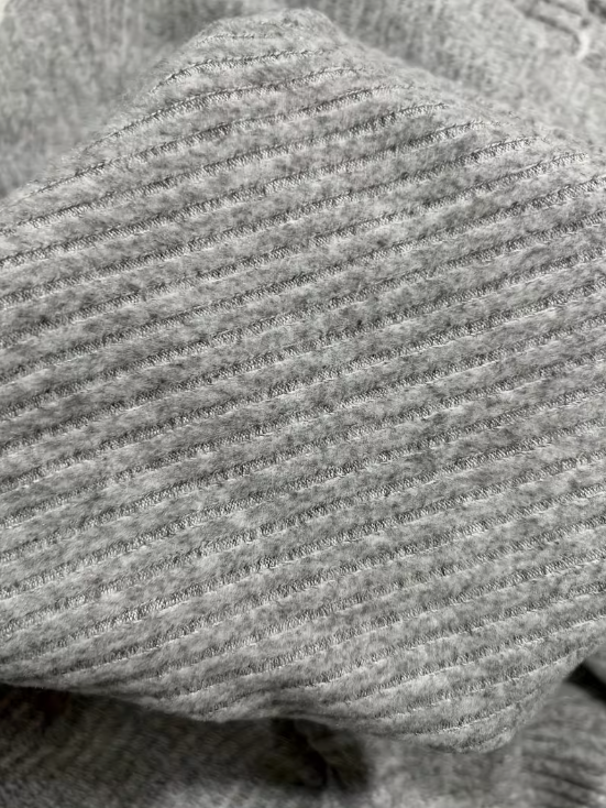 Raina V-Neck Ribbed Plus Size Top