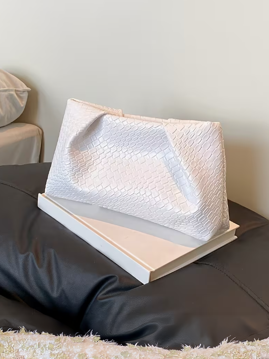 Textured Fashion Clutch