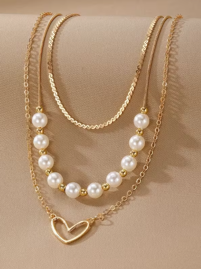 Timeless Elegance in Layers Necklace Set