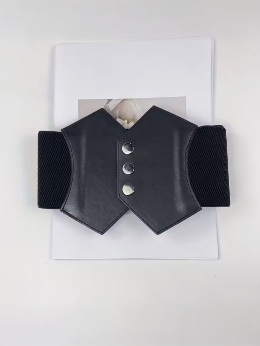 Tuxedo Stretch Plus Size Belt, belt, detail view