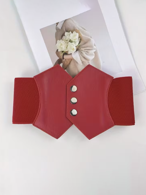 Tuxedo Stretch Plus Size Belt, belt, front view