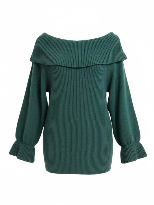Isla Off Shoulder Plus Size Sweater