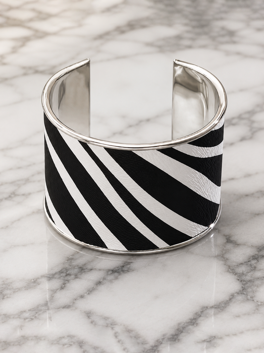 Zebra Cuff Bracelet