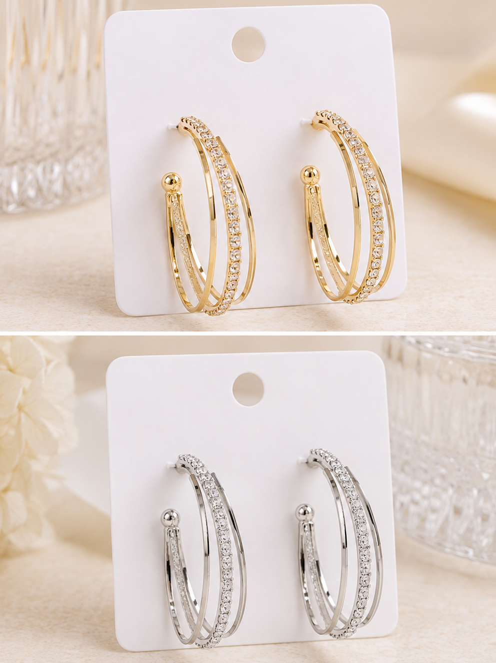 Double Hoop Earrings