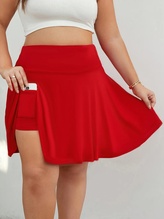 Camilla Skort by Run Free by Vee in Red