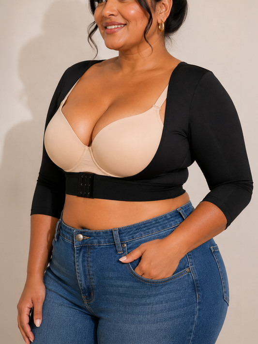Instant Sleeves Plus Size Top