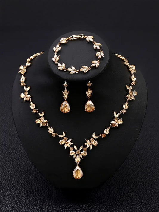Champagne Teardrop 3 Piece Set