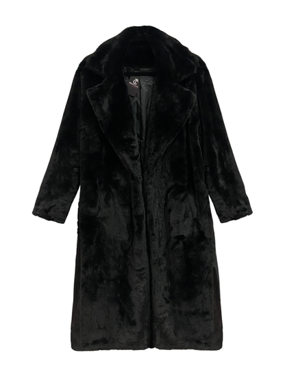 Carlita Plus Size Faux Fur Long Coat