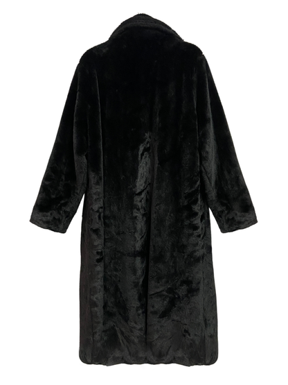 Carlita Plus Size Faux Fur Long Coat