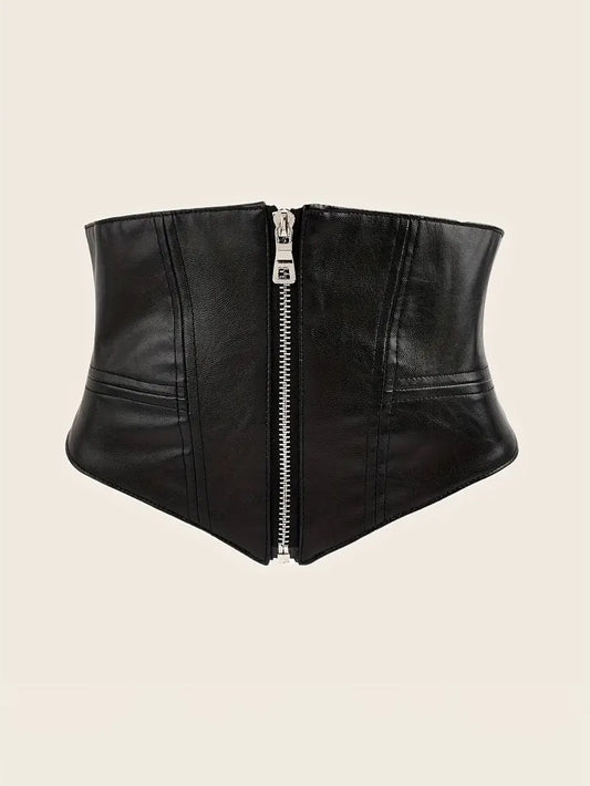 Plus Size Corset Belt with Zipper